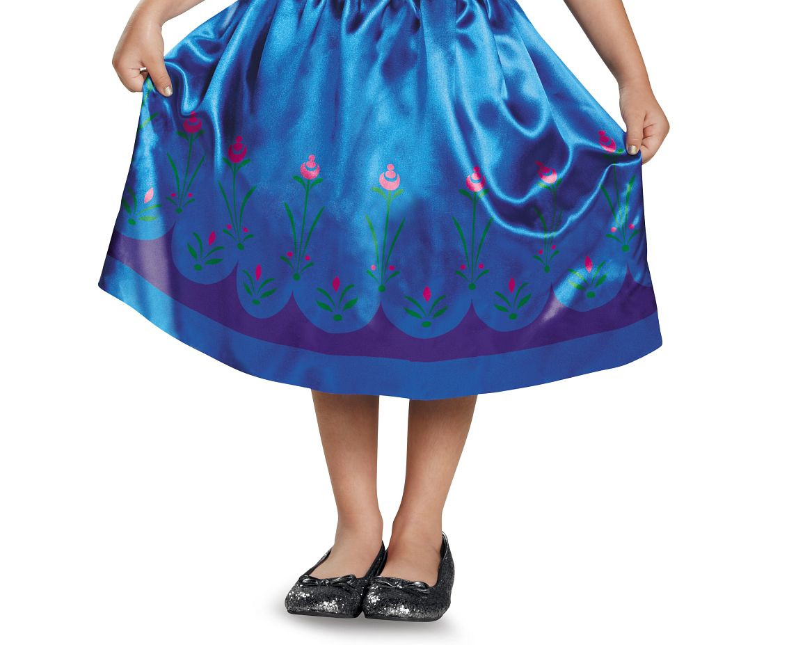 Costume Anna Travelling Classic - Frozen (license), size S (5-6 years)